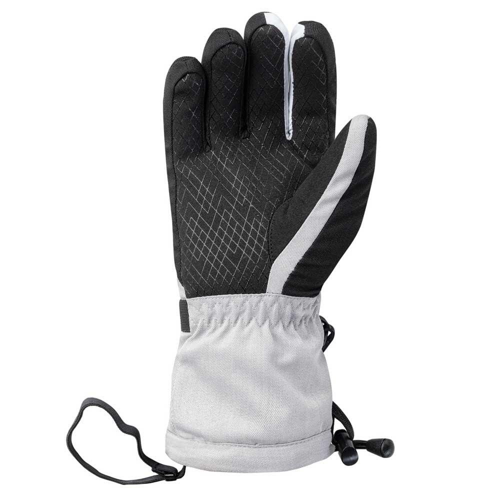 Womens/Ladies Kano Ski Gloves (Grey Melange/Black) 2/3