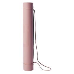 Powerpump Logo Yoga Mat (Licht Mauve/Kobijnblauw)