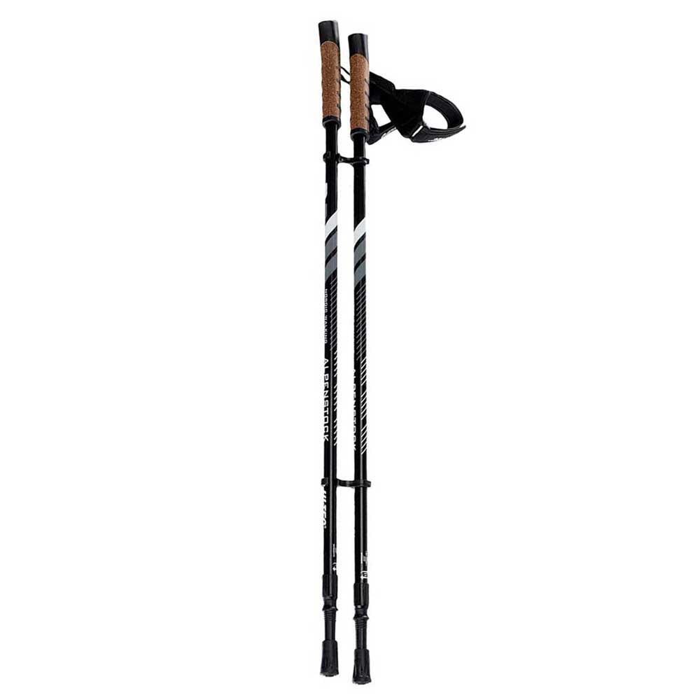 HI-TEC Alpenstock II Wandelstokken (Zwart/Grijs)