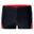 Short de bain HELDER Homme (Noir / Rouge vif)