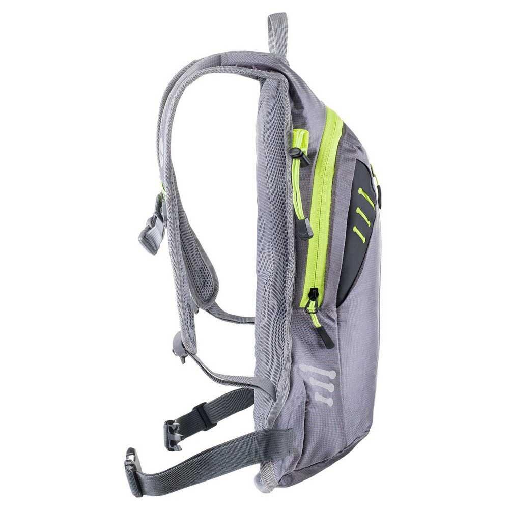 Logo Zaino Hi-Tec Ivo Grigio Acciaio Lime Punch Grigio Alto 3/4