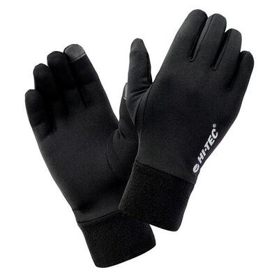 Adulto Unisex Logo Guanto Hi-Tec Janni Nero