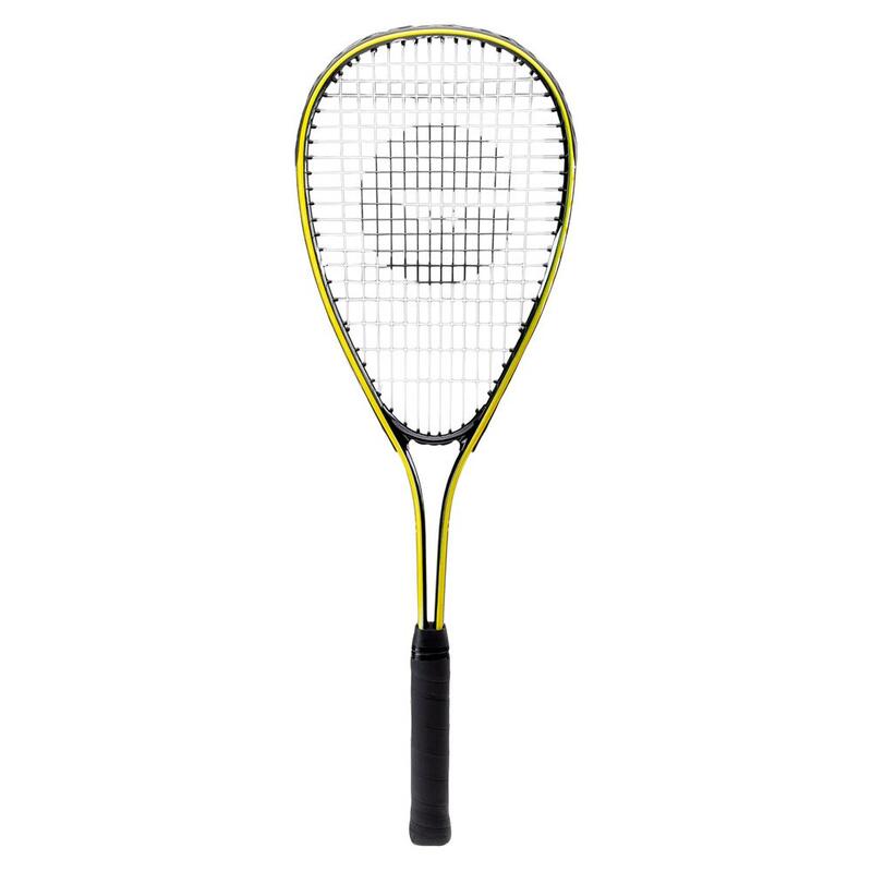 Pro Squash Racket (Geel/zwart)