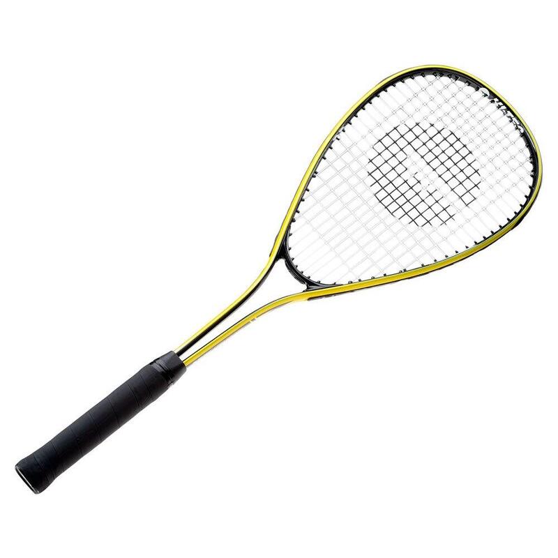 Raqueta de Squash Pro Amarillo, Negro