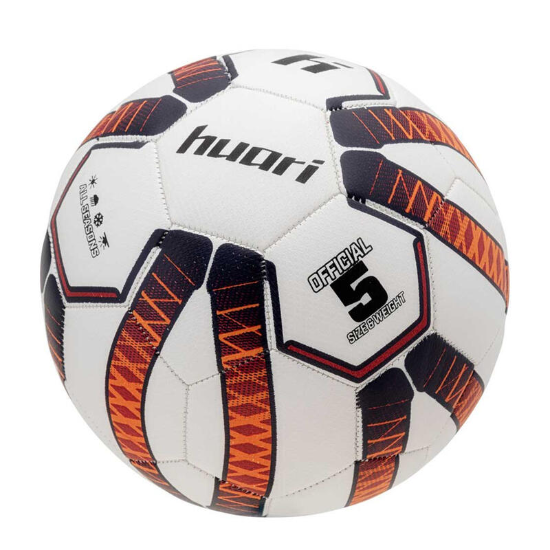 Ballon de foot PARADA (Blanc / Bleu marine / Rouge)