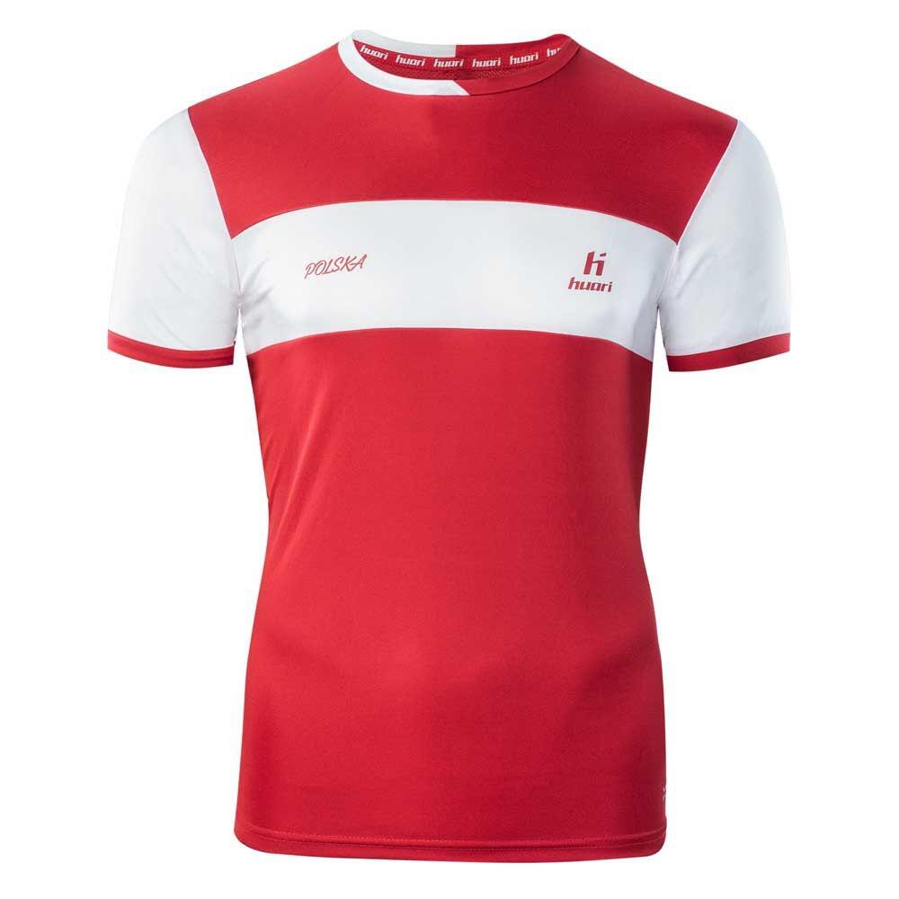 Huari - Tshirt Alumini Poland Homme (rouge / Blanc Vif) - T-shirt Manches Courtes - Blanc|rouge - 48 Xl - Decathlon