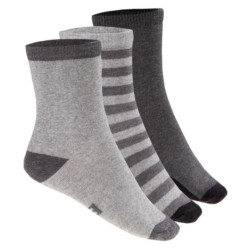 Chaussettes CALZETTI Garçon (Gris chiné / Gris foncé)