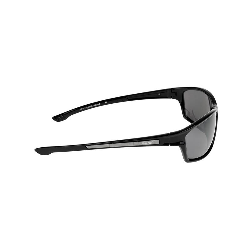 HerrenDamen Unisex Sonnenbrille "Sinn" Damen und Herren Glänzendes Schwarz