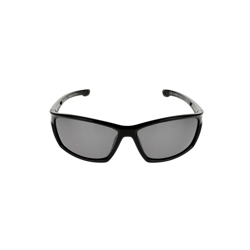 HerrenDamen Unisex Sonnenbrille "Sinn" Damen und Herren Glänzendes Schwarz