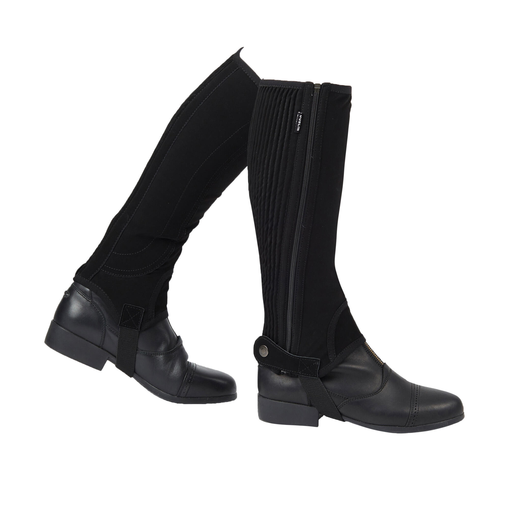 Ghette Da Equitazone Unisex Dublin Nero 2/2