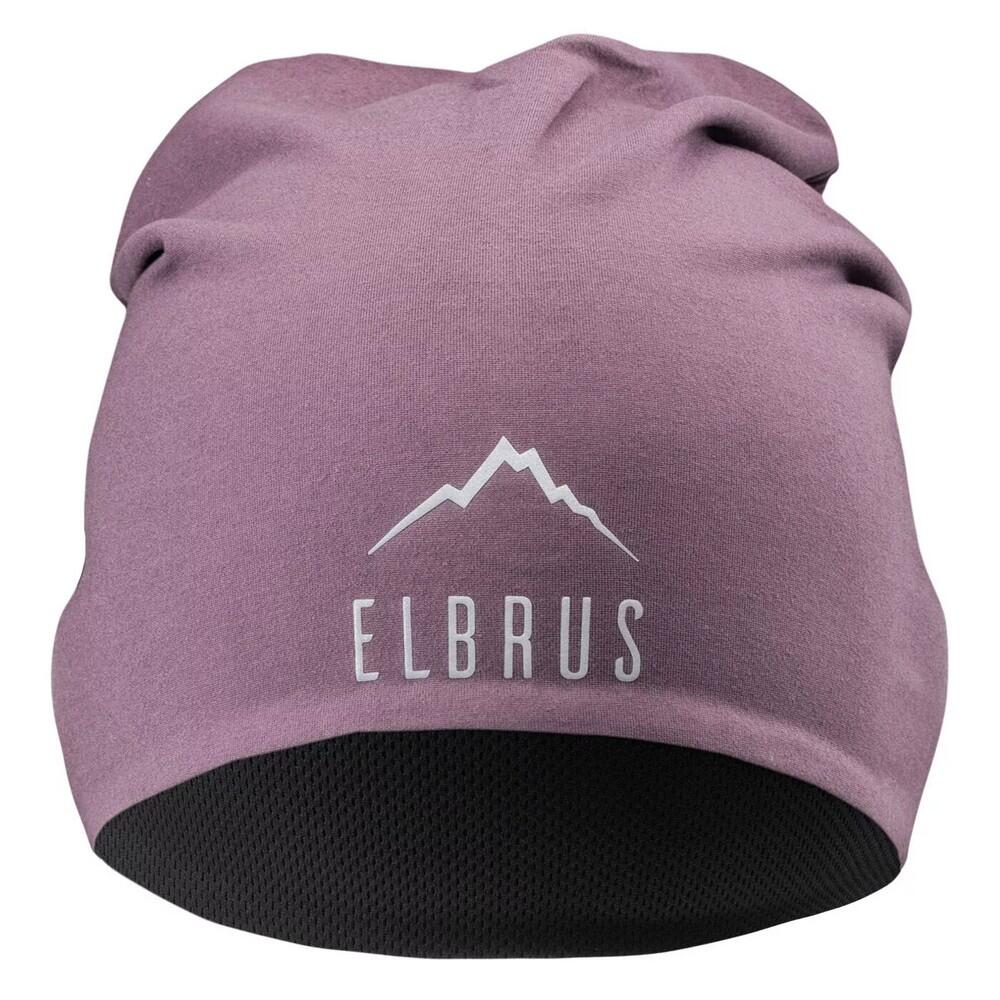 ELBRUS Dames Niko Logo muts (Zwarte pruim)