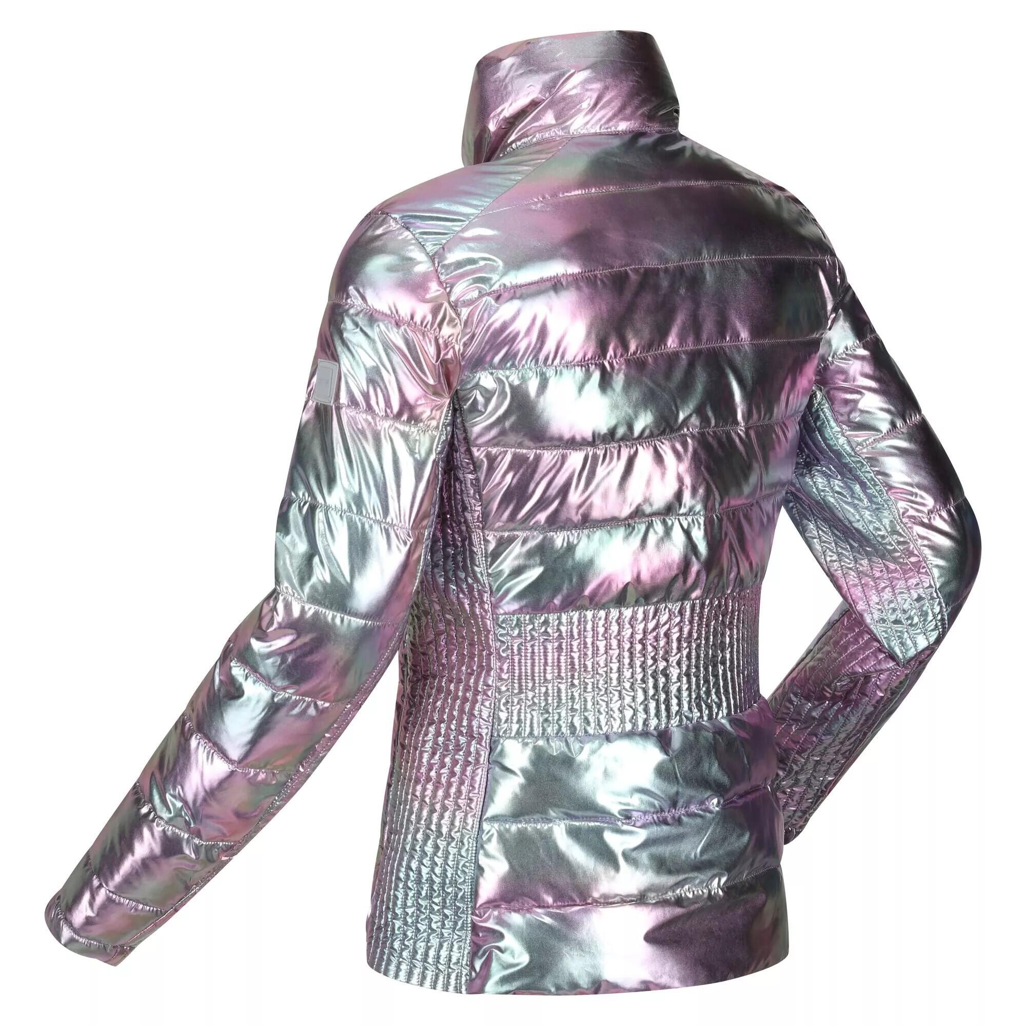 Womens/Ladies Jodie Gibson Keava II Iridescent Puffer Jacket (Iridescent) 4/5