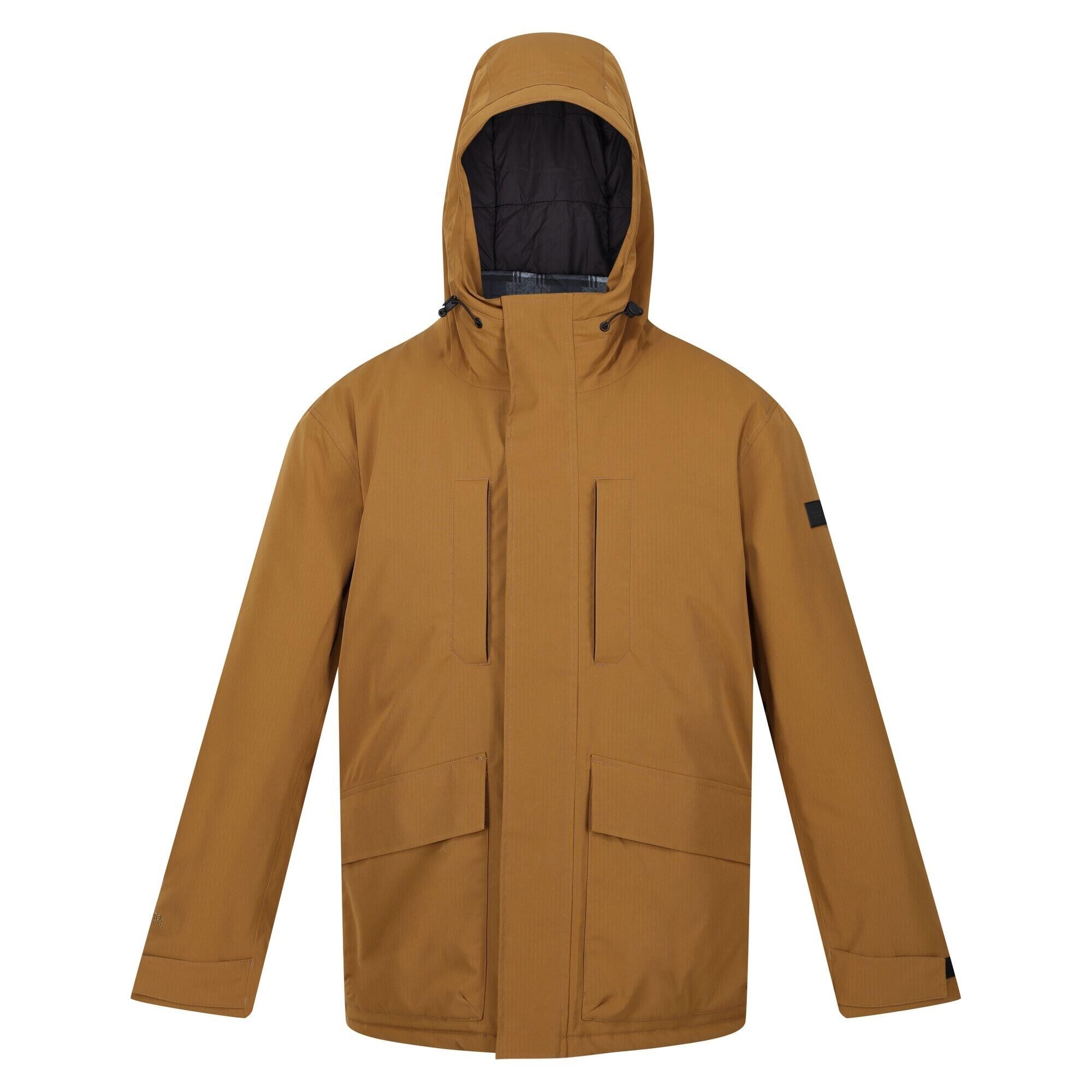 REGATTA Mens Ronin Waterproof Jacket (Umber)