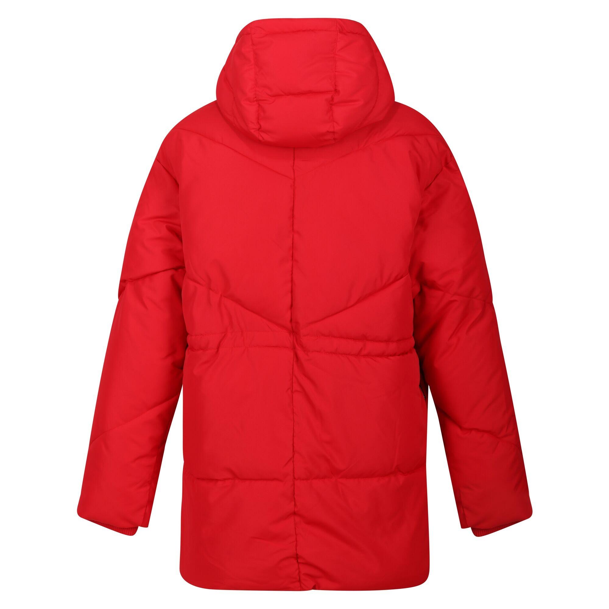 Womens/Ladies Rurie Baffled Padded Jacket (Danger Red) 2/5