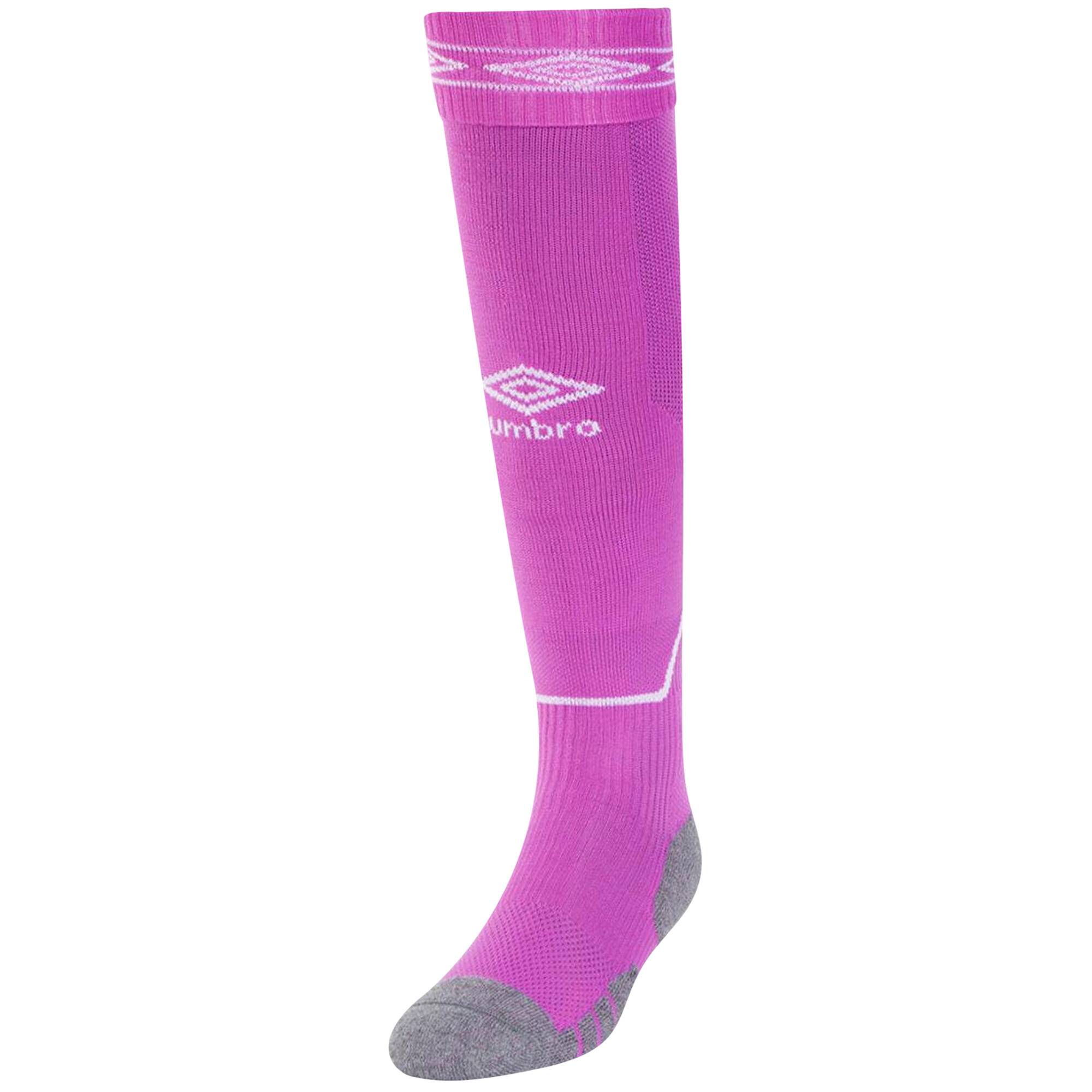 UMBRO Diamond Football Socks (Purple Cactus/White)