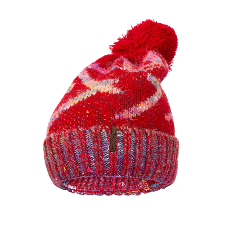 Gorro Beanie Diandra de Punto para Mujer Rojo