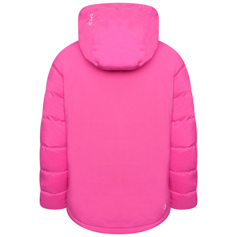 Blouson de ski CHEERFUL Enfant (Rose vif / Denim foncé)