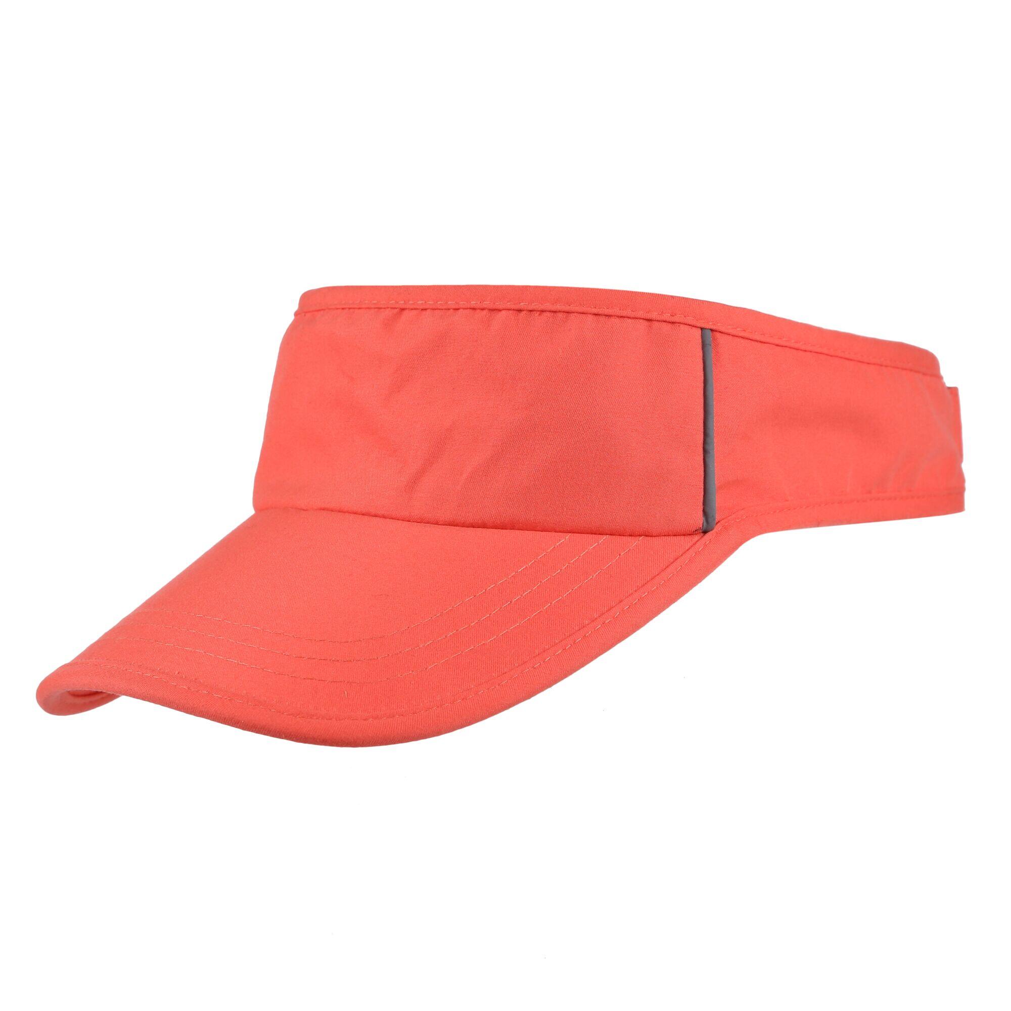 Unisex Adult Visor Cap (Neon Peach) 1/2