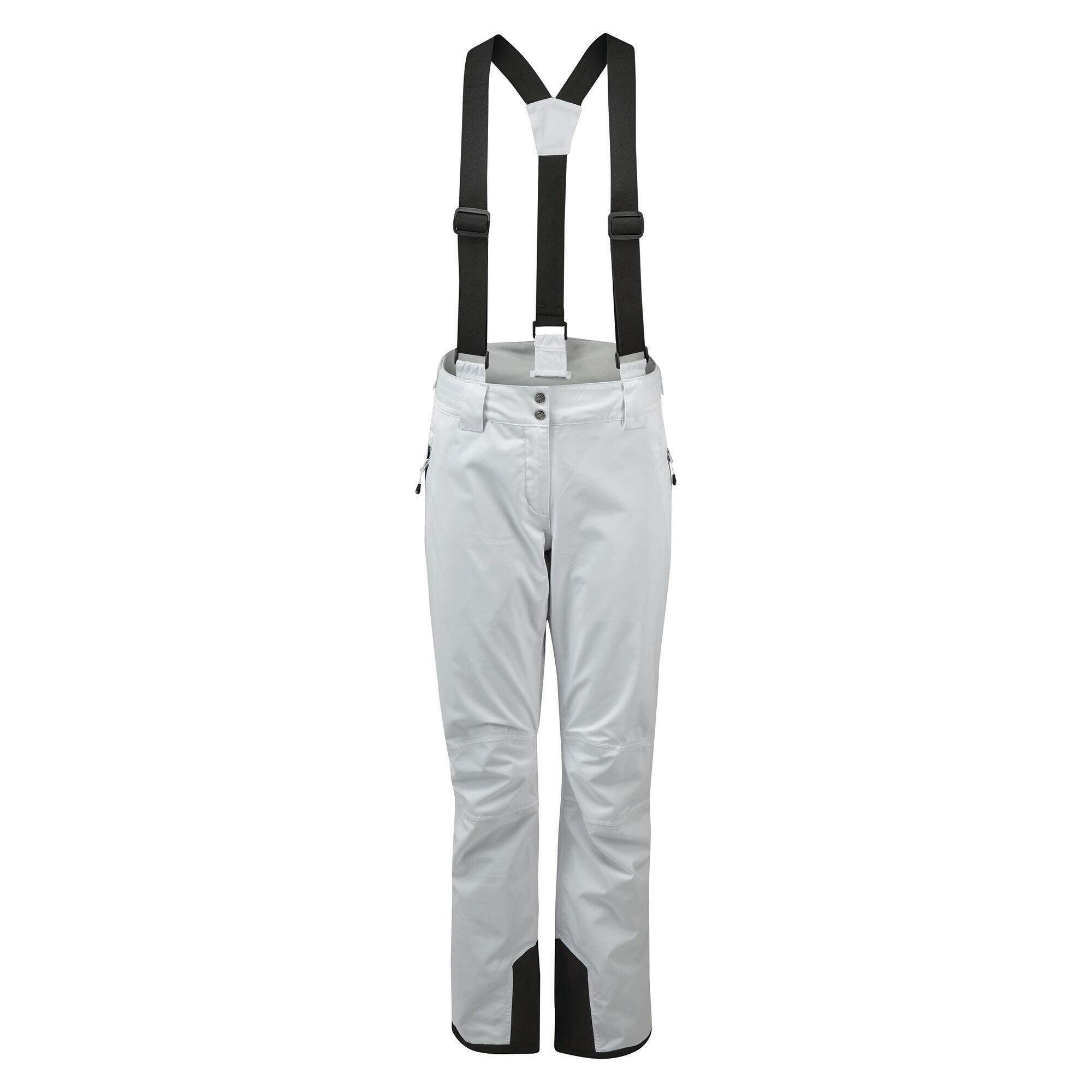 DARE 2B Womens/Ladies Effused II Waterproof Ski Trousers (White)