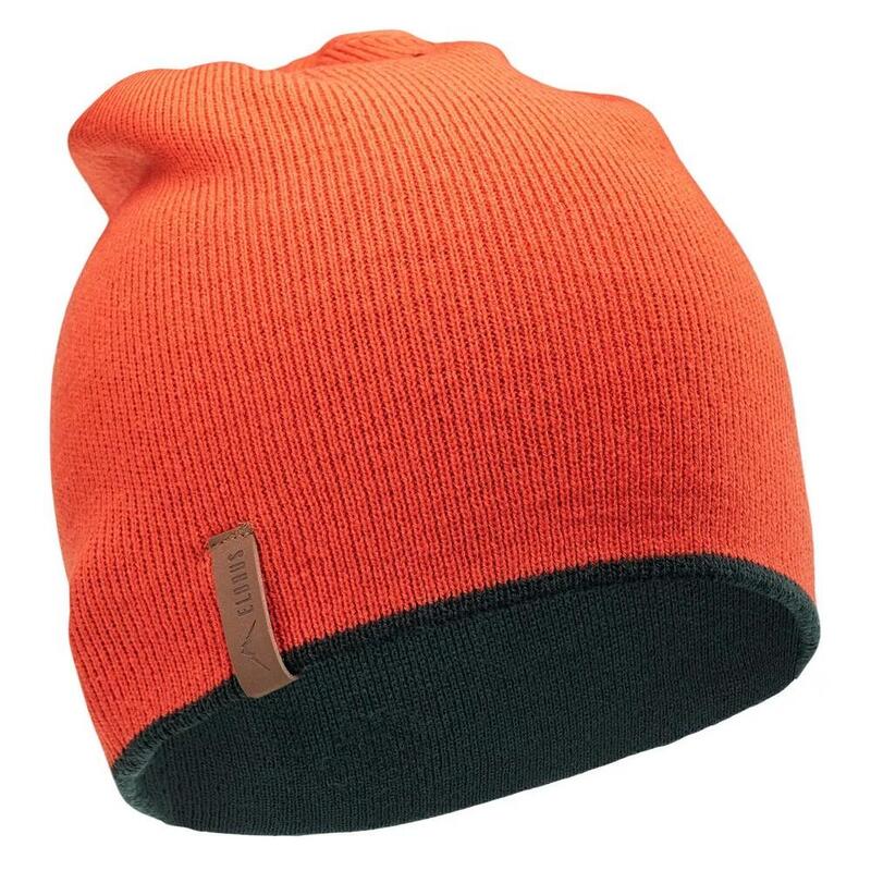 Bonnet d'hiver TREND (Orange sanguine / Noir)