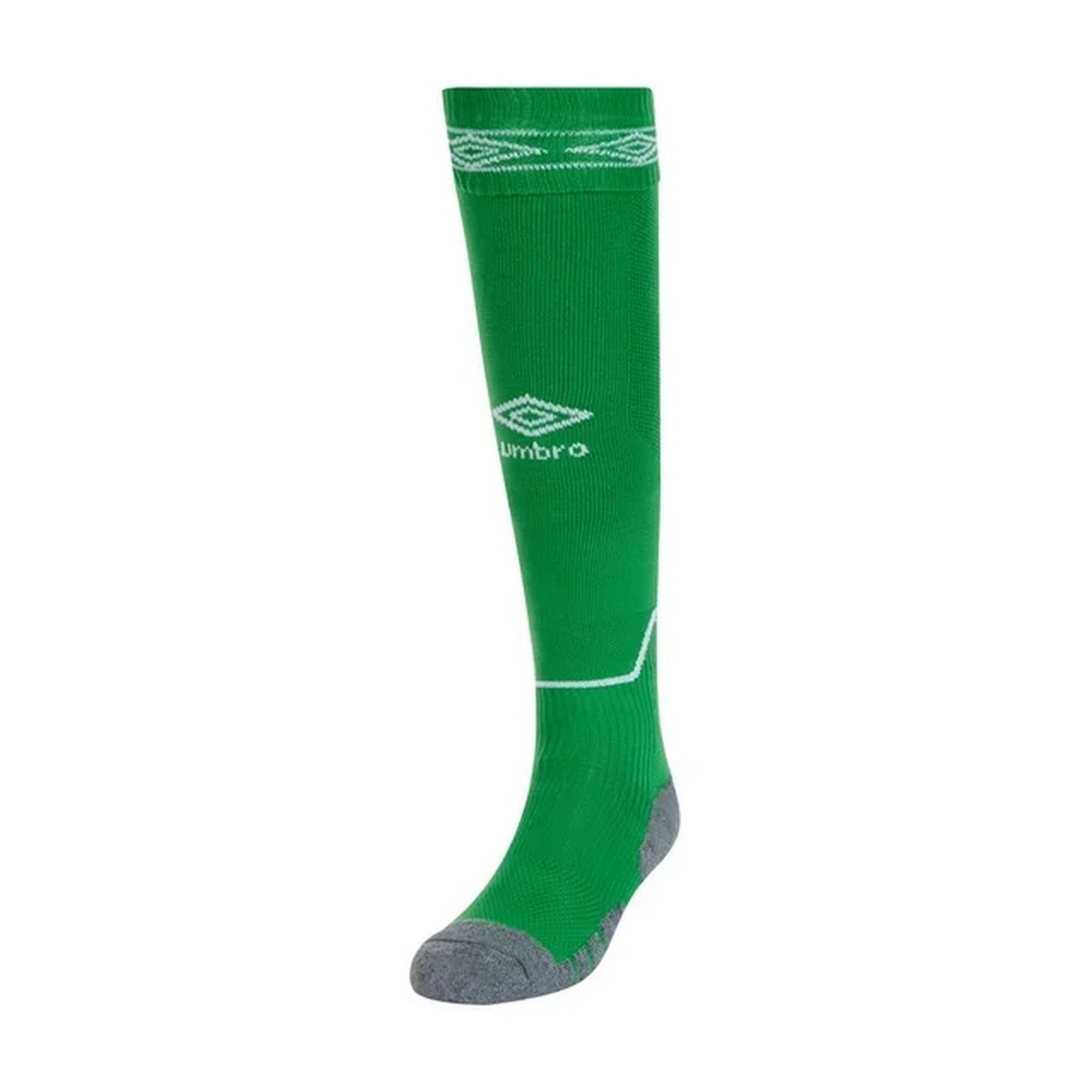 "Diamond" Fußballsocken Herren Smaragd/Weiß 2/4