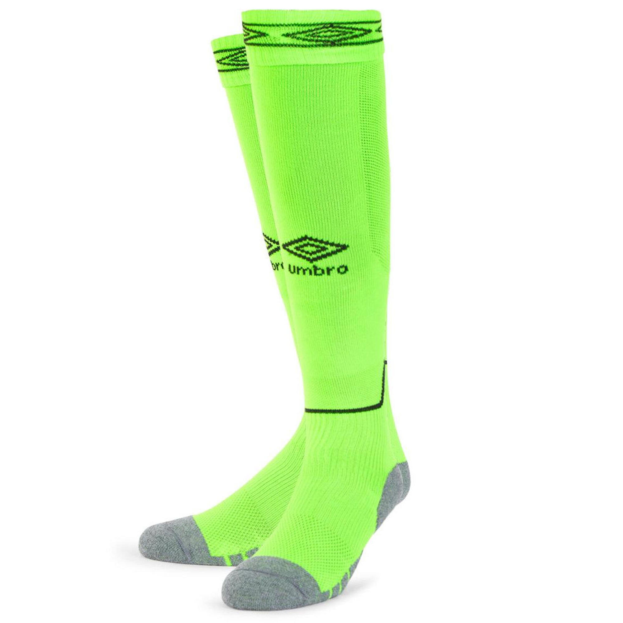 "Diamond" Fußballsocken Herren Gecko-Grün/Schwarz 2/4