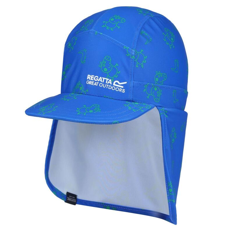 Casquette avec protègenuque Enfant (Bleu Oxford)