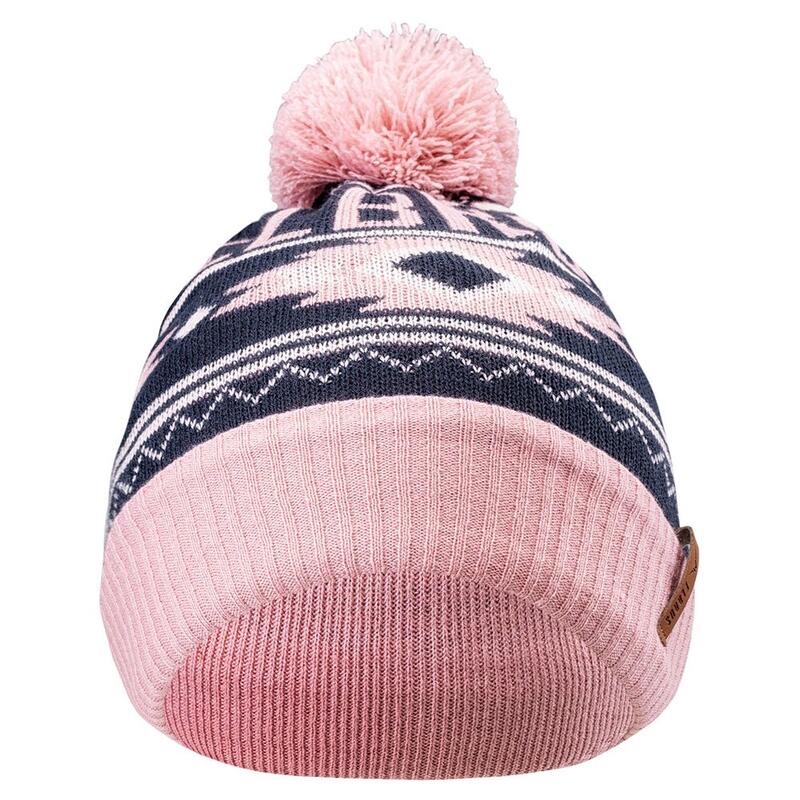 Bonnet d´hiver TAIL Femme (Bleu nuit / Rose clair)