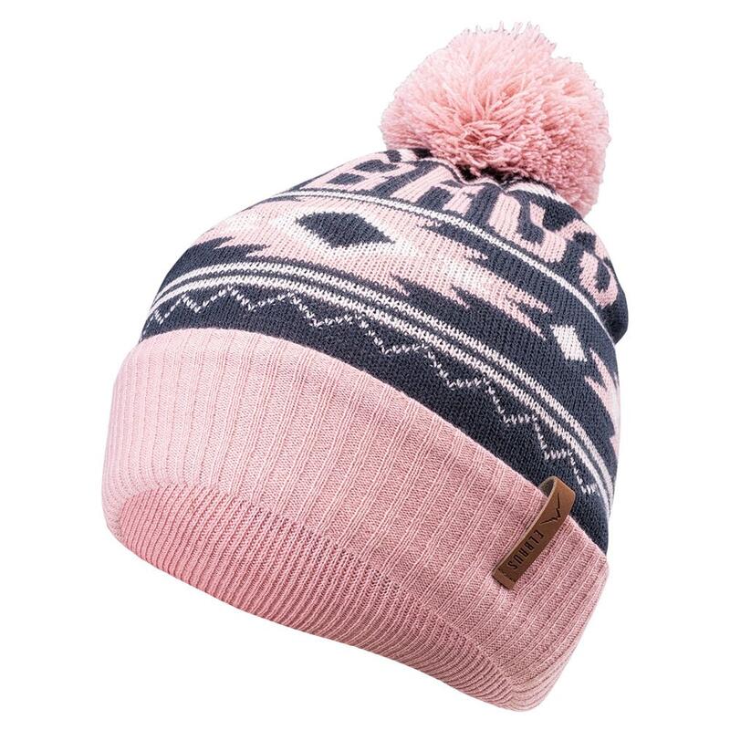 Bonnet d´hiver TAIL Femme (Bleu nuit / Rose clair)