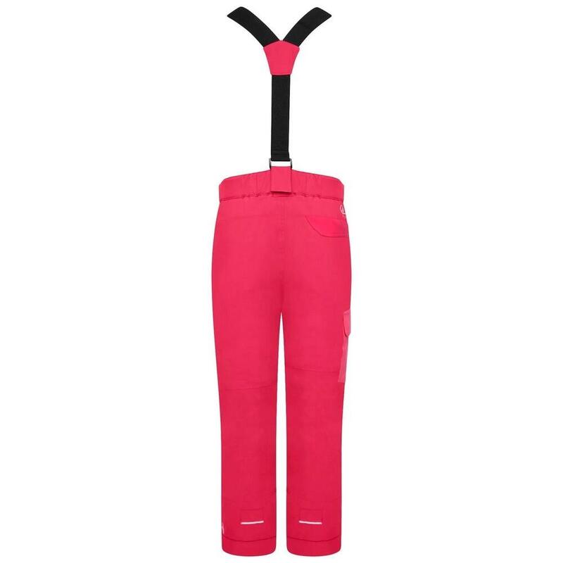 Pantalon de ski TIMEOUT Unisexe (Rose foncé / Rose clair)