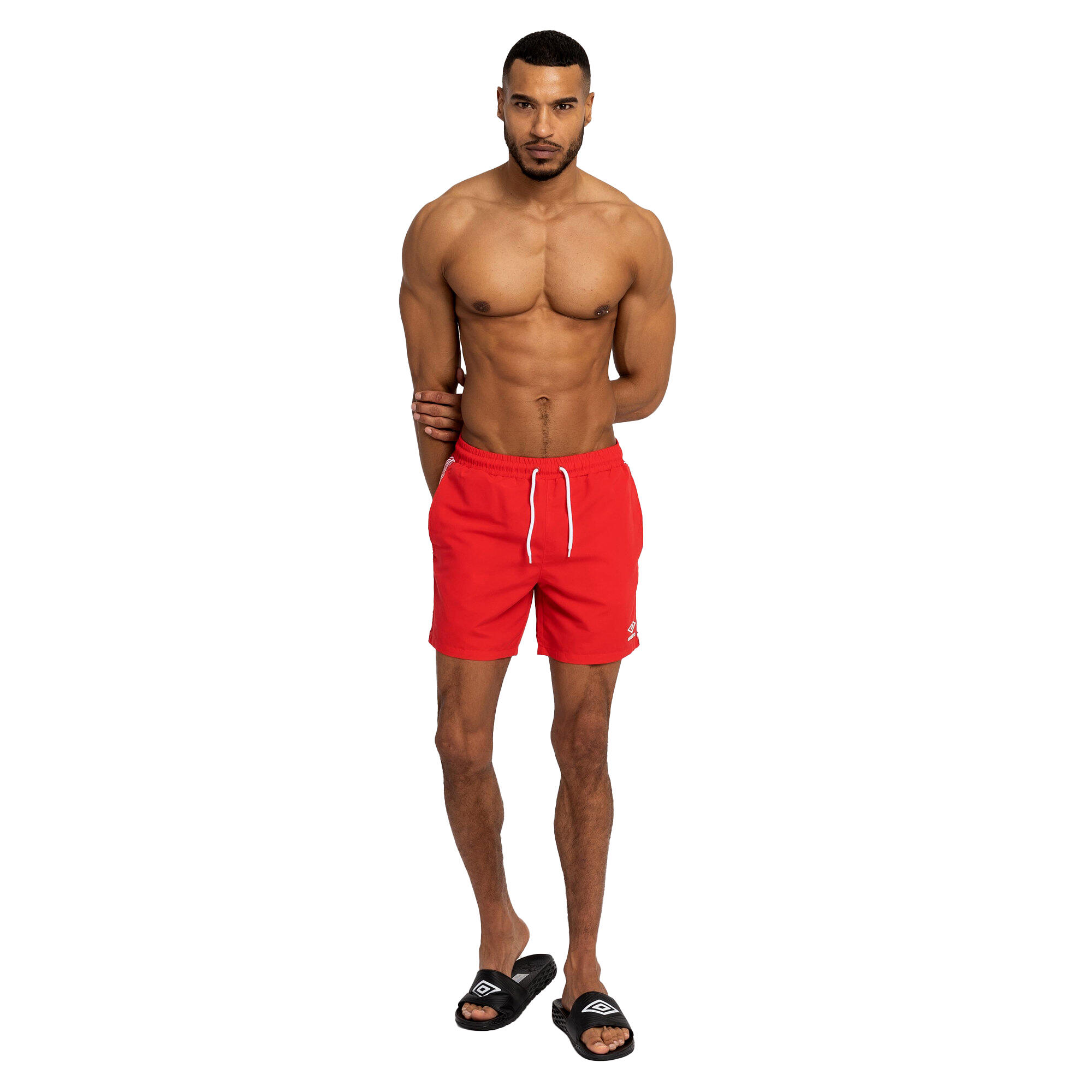 Costume Da Bagno A Pantaloncino Nastrato Uomo Umbro Vermiglio 4/4