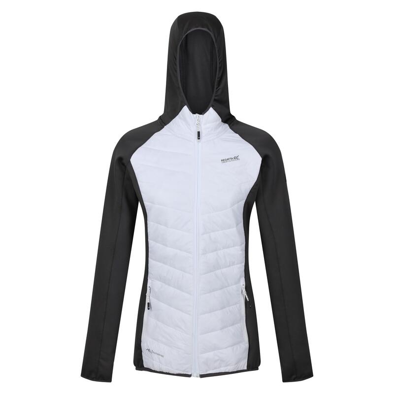 Veste hybride ANDRESON Femme (Blanc / Gris phoque)