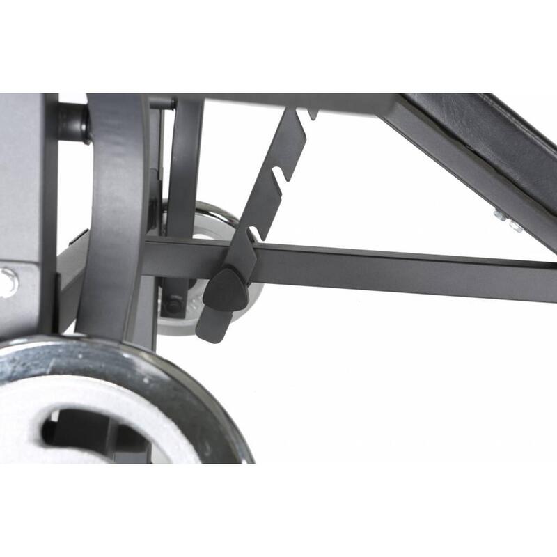 Bermuda XT Pro - Halterbank - Fitnessbank - met Lat Pulldown en CurlPult