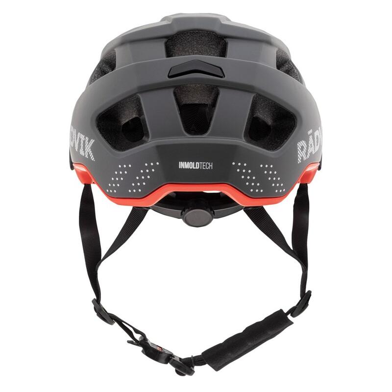 Adulto Unisex Ciclismo Casco Radvik Slag Tango Mandarino Fantasma Bianco