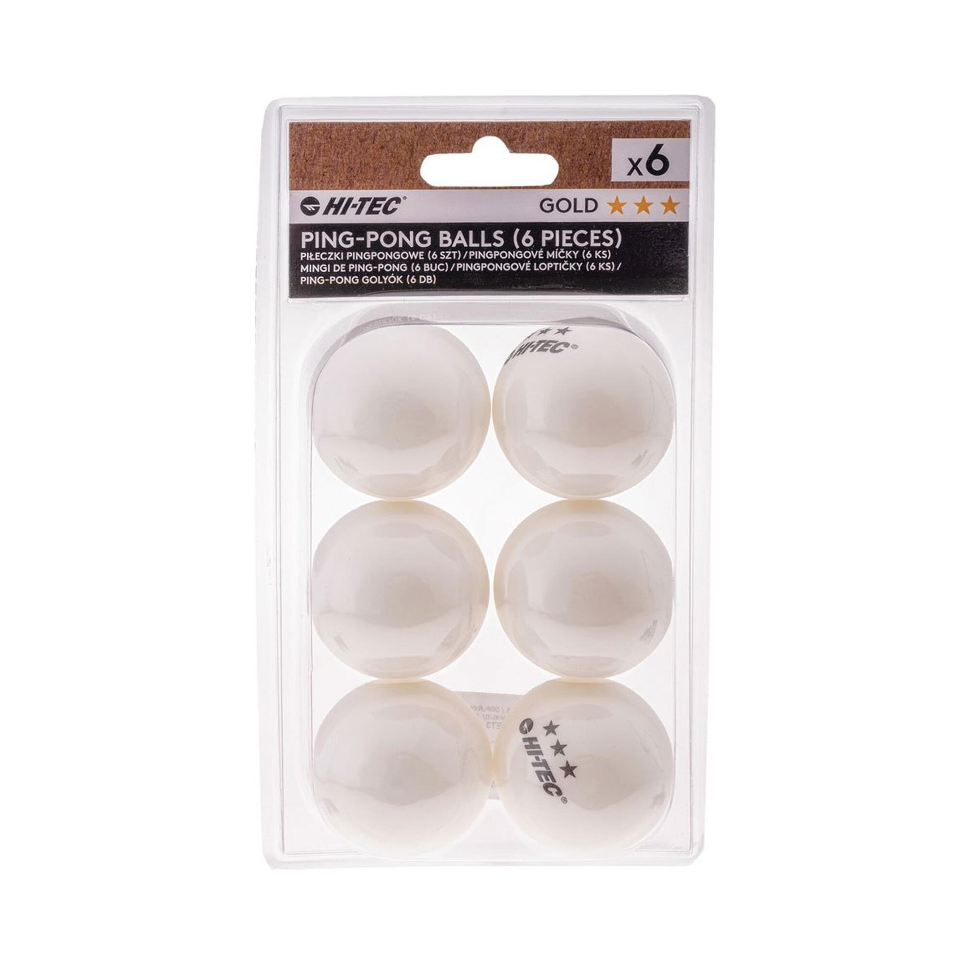 Hi-tec - Balles De Pingpong Bali (blanc) - Balle De Tennis De Table - Blanc - Taille Unique - Decathlon