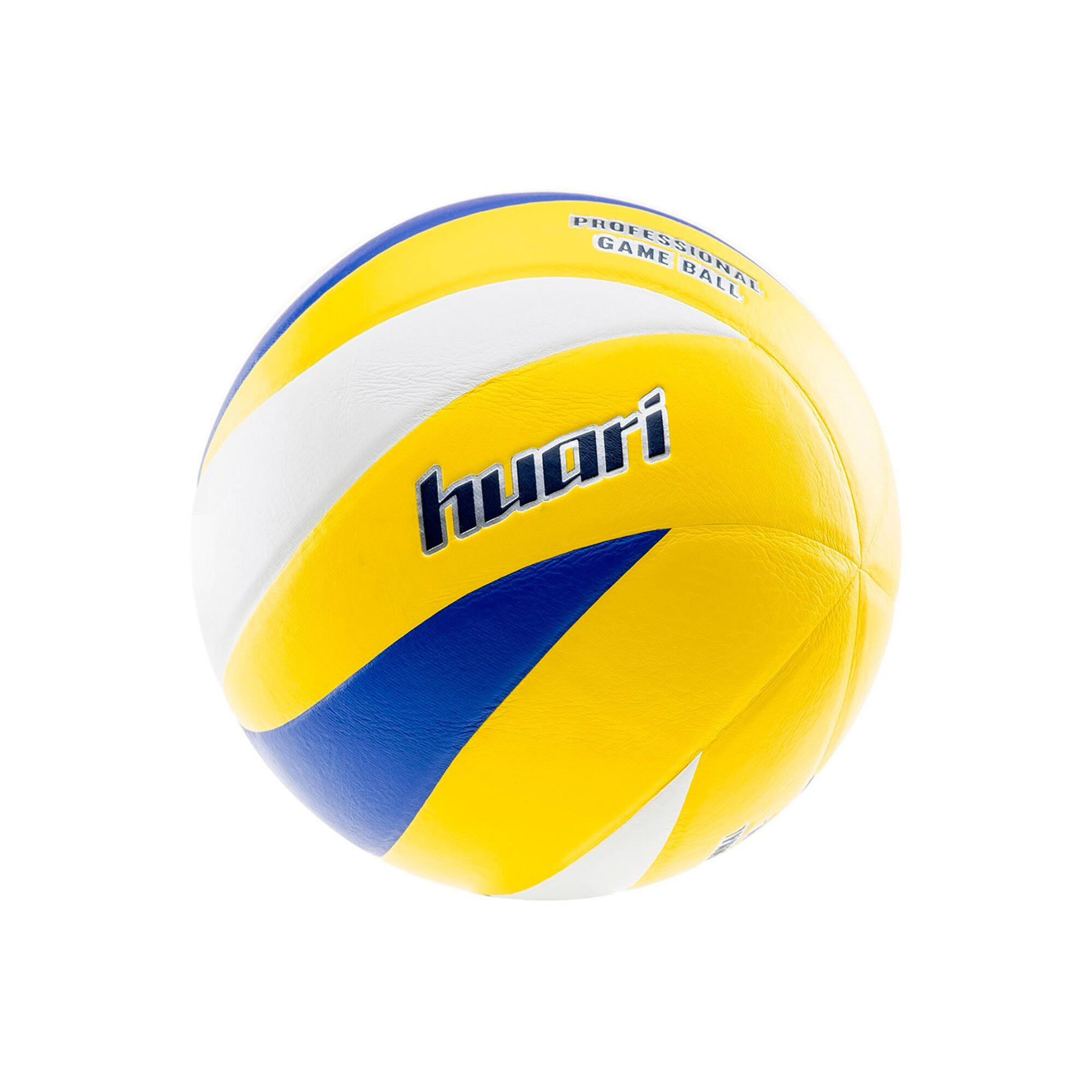 Huari - Ballon De Volley Voltis (jaune / Blanc / Bleu) - Ballon De Volley - Blanc|bleu|jaune - 5 - Decathlon
