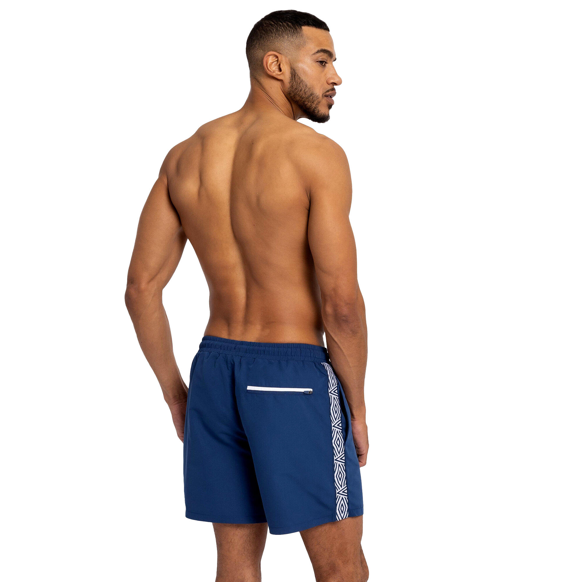 Costume Da Bagno A Pantaloncino Nastrato Uomo Umbro Blu Navy 2/4
