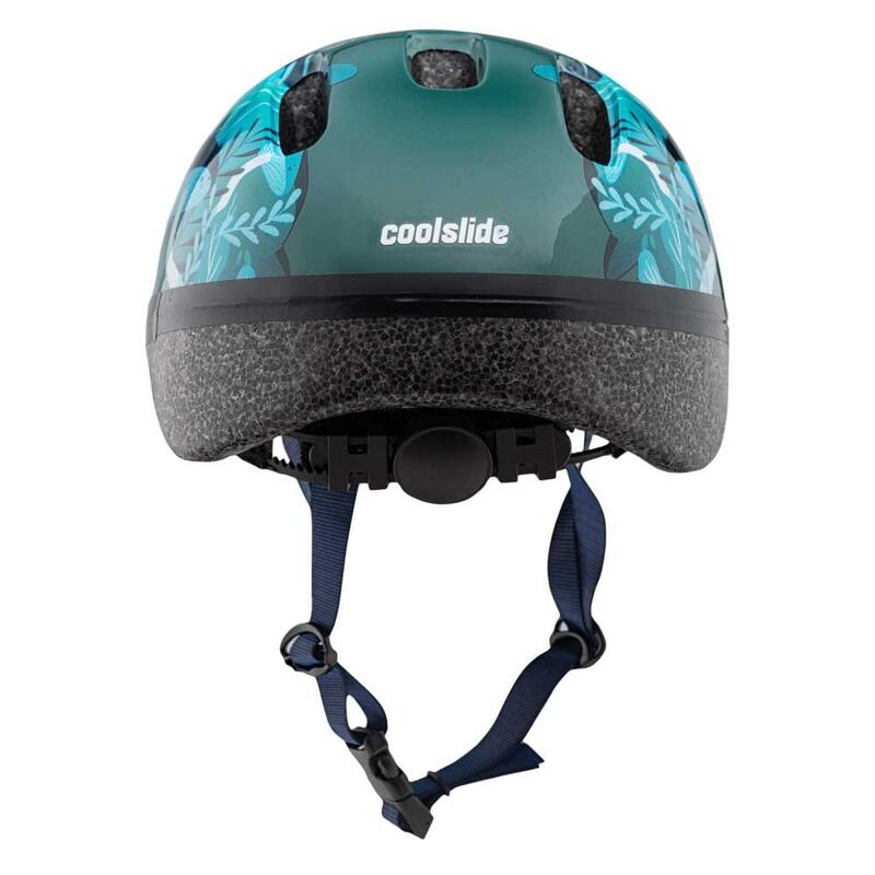 Ragazzi Orso Casco Coolslide Forrest Verde Scuro Blu