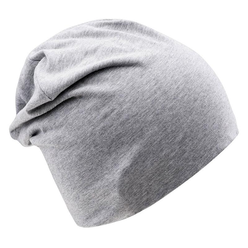 Cappello A Cuffia Logo Adulto Unisex Hi-Tec Enif Grigio Chiaro Mélange