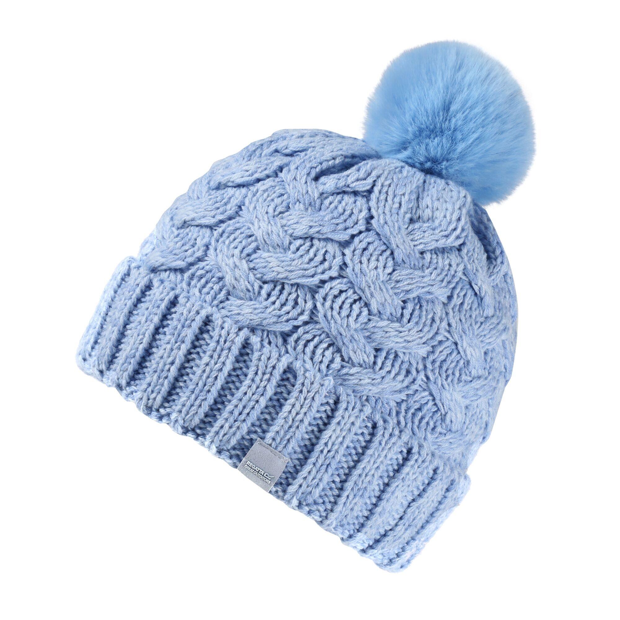 Womens/Ladies Lovella V Beanie (Soft Denim) 1/2