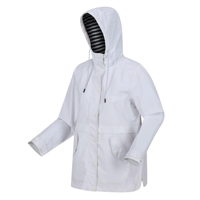 Chaqueta Impermeable Bayla para Mujer Blanco