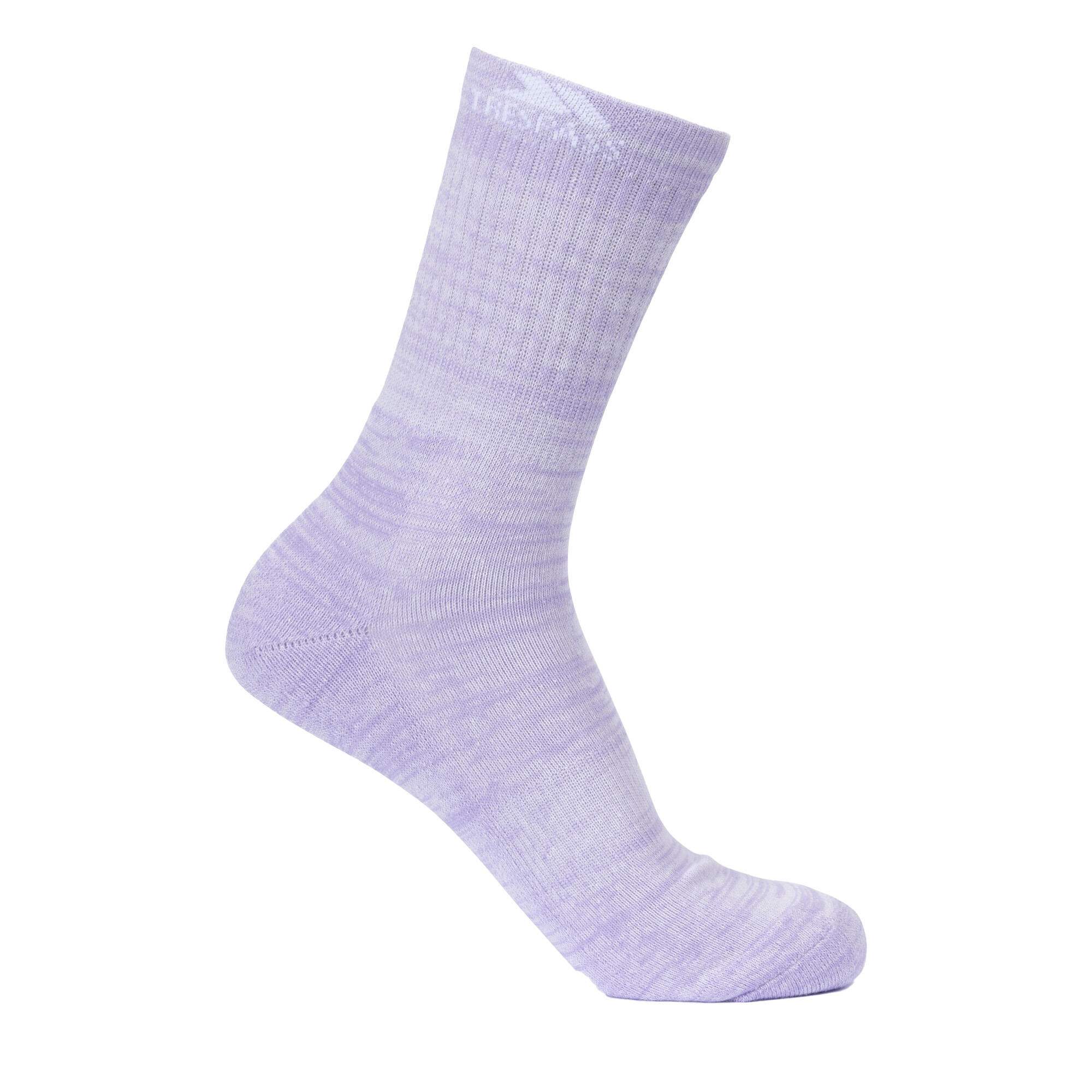 HELVELLYN Women's hiking socks (Dark green / Off-white / Lavender blue)