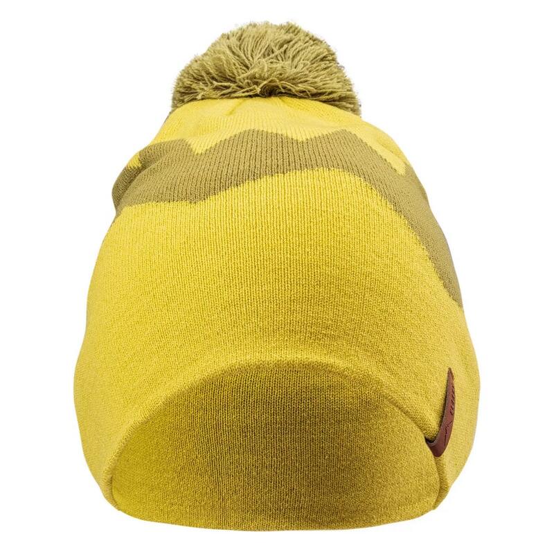 Bonnet d´hiver MYRON (Jaune vif / Vert olive / Noir)