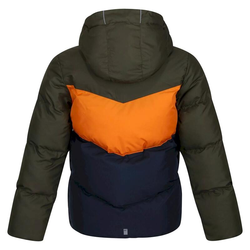 Chaqueta Aislante Lofthouse VI para Niños/Niñas Caqui Oscuro, Otoño