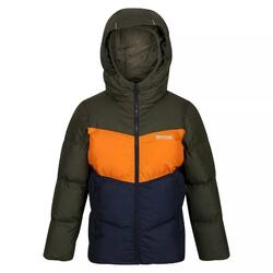 Veste isolée LOFTHOUSE Enfant (Kaki foncé / Orange)