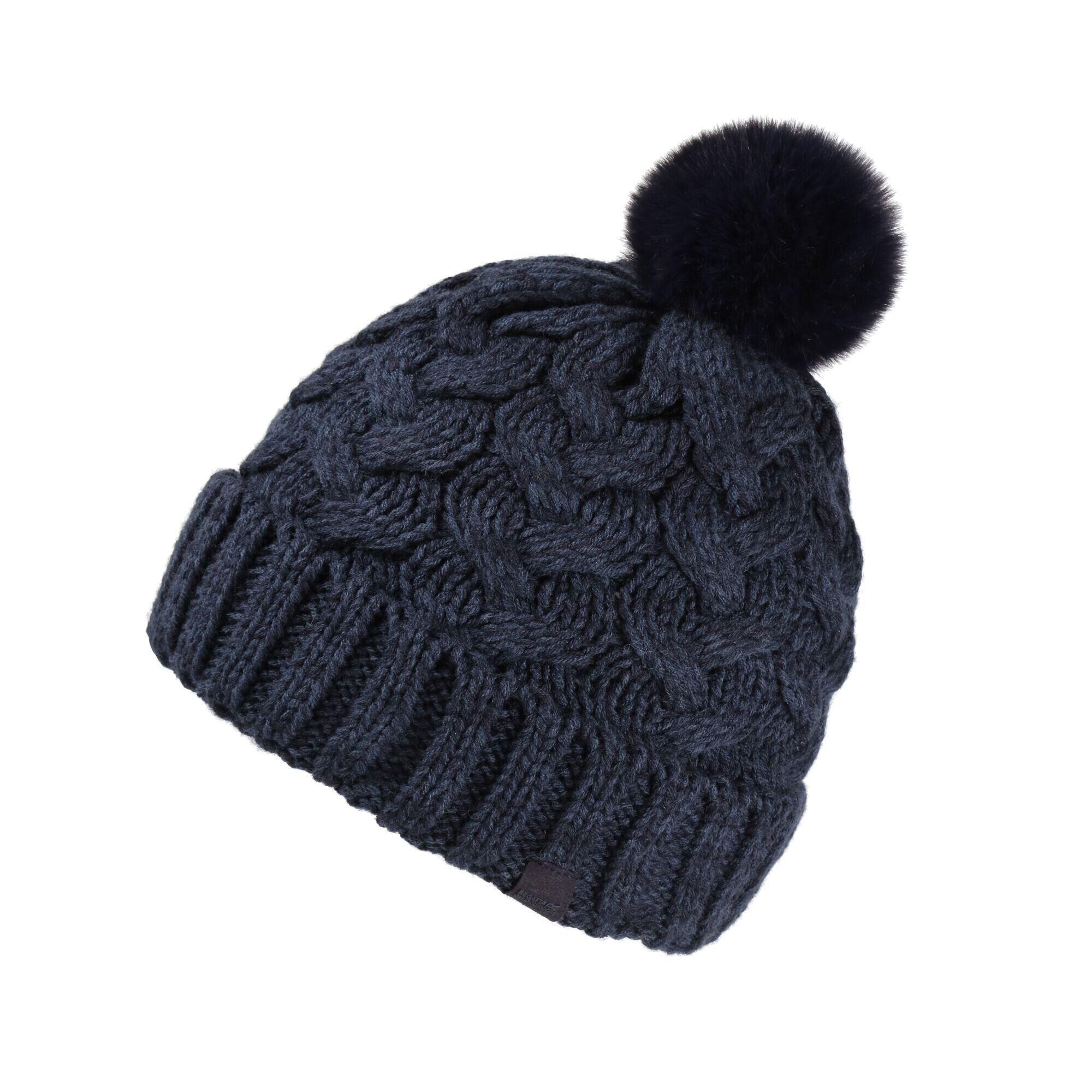 REGATTA Womens/Ladies Lovella V Beanie (Navy)