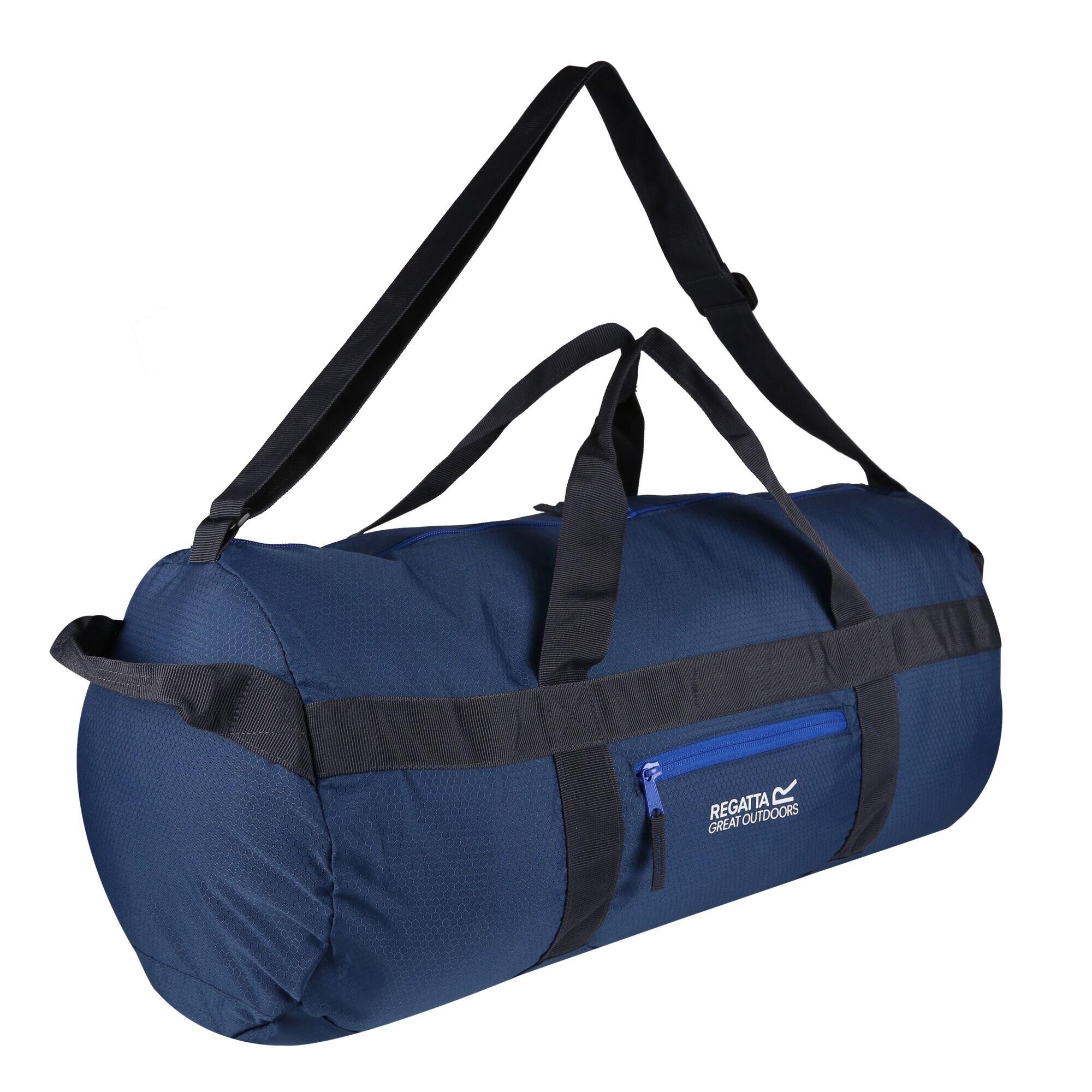 Packaway Duffle Bag (Dark Denim/Nautical Blue) 3/4