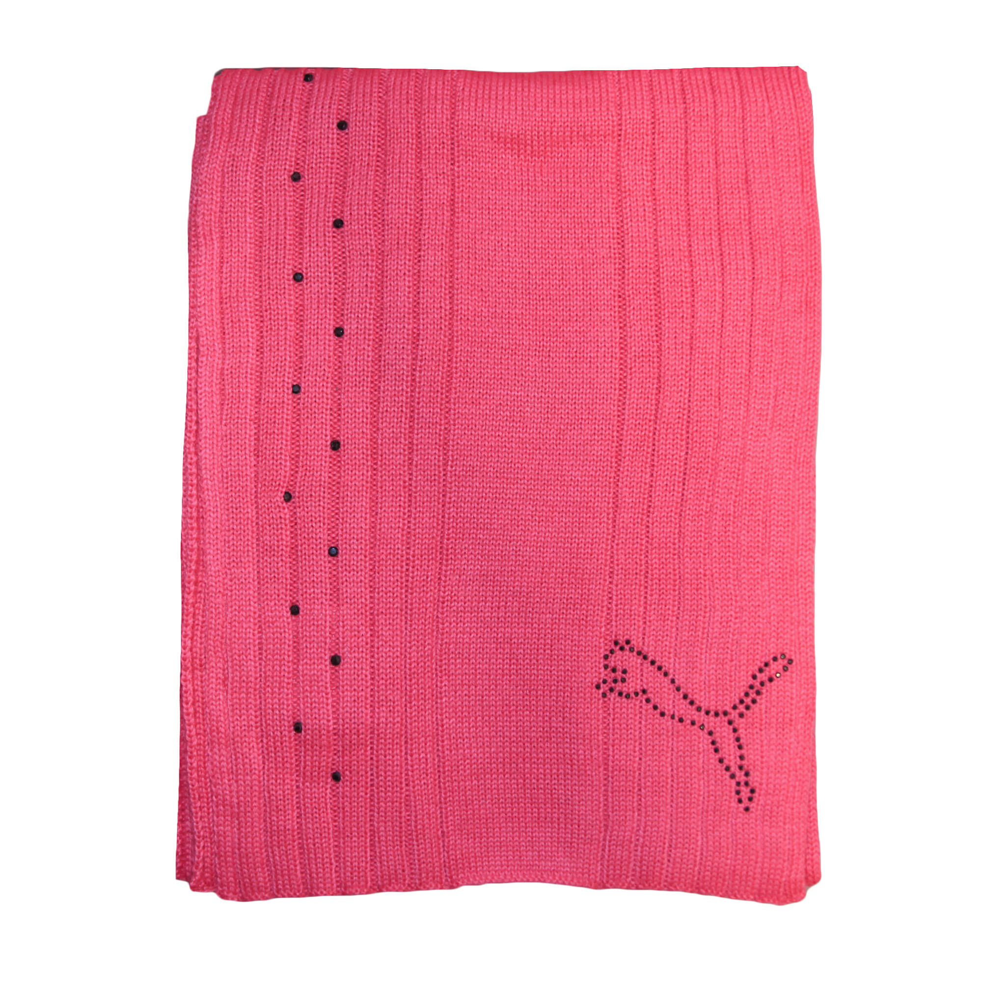 PUMA Womens/Ladies Crystal Cat Scarf (Fuchsia Rose)