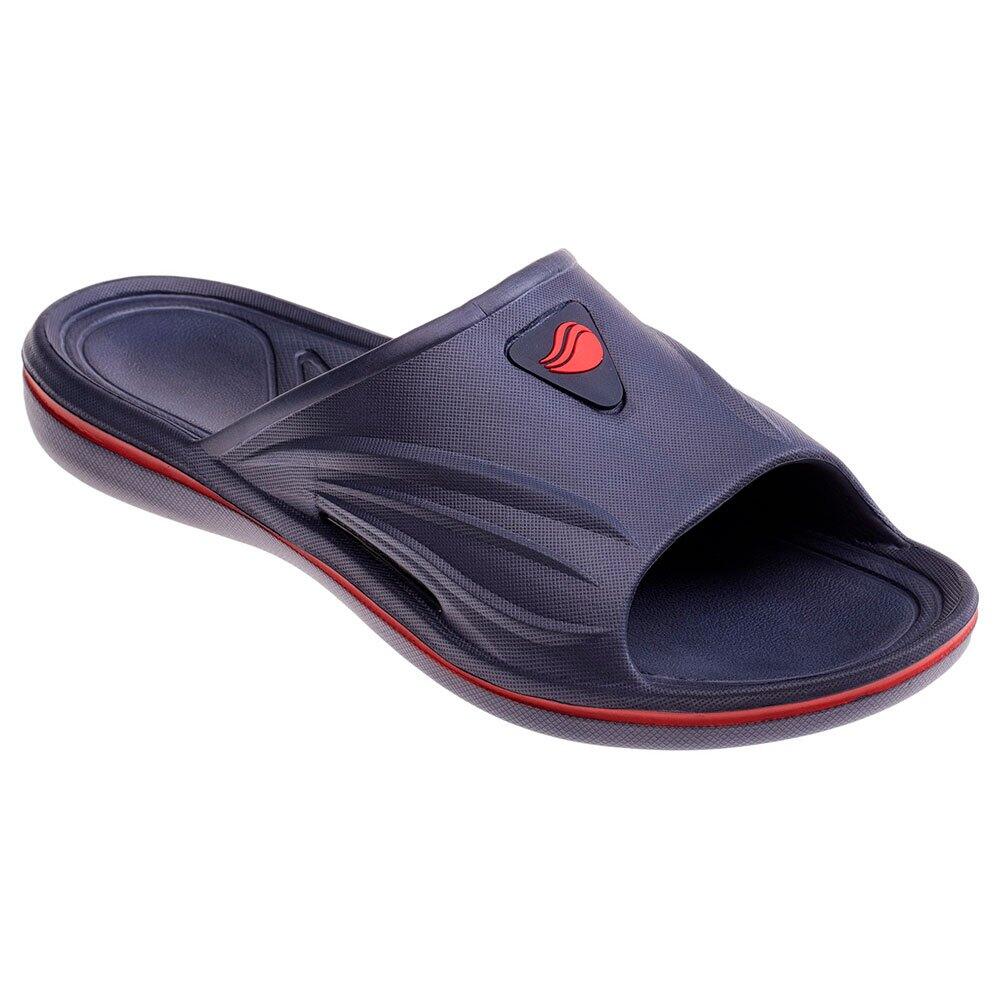 Sliders Uomo Aquawave Awerten Blu Navy Rosso |  Aquawave