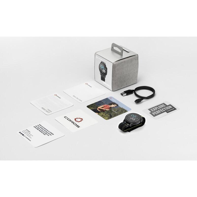 Montre COROS Pace 3 noire avec bracelet en nylon COROS Decathlon